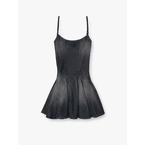 潮奢 Diesel 迪赛 女士 DE-SPOKY-S 牛仔短款连衣裙 A20907068VM0