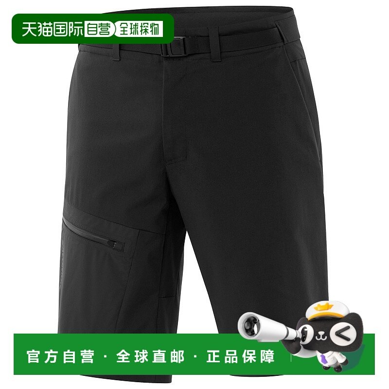 SALOMON 男士短裤 0123559DEEPBLACK CO 黑色