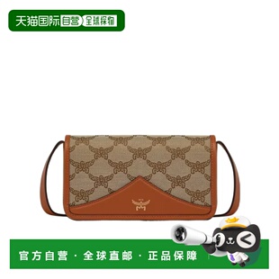 MXZEAAC03IG AW2024 棕色 MCM LAURETOS 斜挎包 HIMMEL 提花 男士