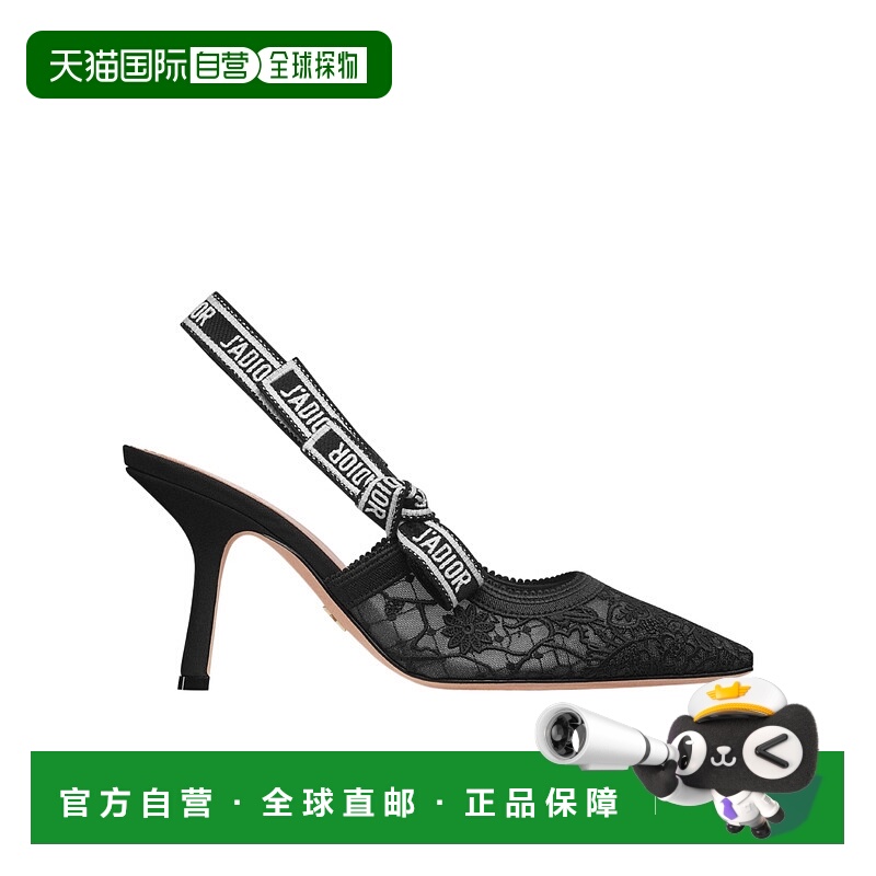 1h可退 DIOR 女士高跟鞋 KCV445DLNS900 SS2025 黑色