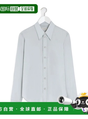 LEMAIRE 女士衬衫 SH1182LF1500MIST AW2025 白色长袖