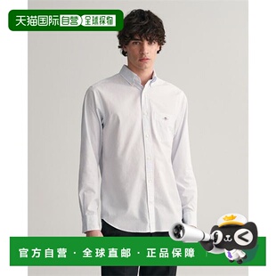 男士 Gant Banker 府绸衬衫 1h可退 舒适时尚 潮奢