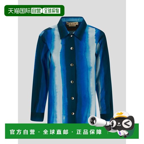 1h可退 MARNI 女士衬衫 CAJD0479A0UTC153WSB56 SS2022 花色长袖