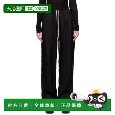 rick owens 瑞克 欧文斯 女士 黑色 Temple Dietrich Drawstring