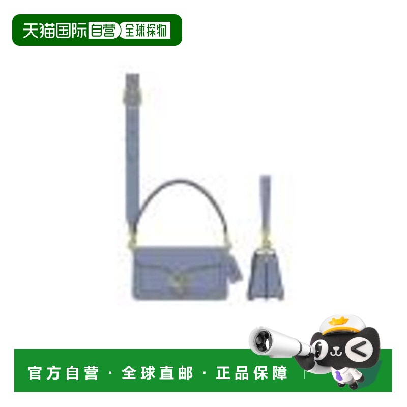 1h可退 Coach蔻驰女包斜挎包CY201B4PUBSS2025蓝色背包