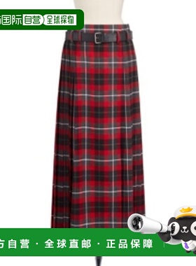 DIOR 女士半身裙 511J48A1640X3889 SS2025 黑色 格纹半身裙长裙