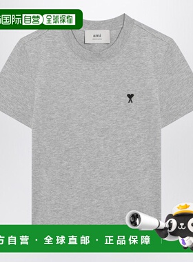 Ami Paris 女士T恤 FTS3477240951 AW2025 白色 短袖T恤