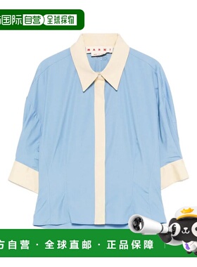 MARNI 女士T恤 UTC223CAMA0674QS00B31 SS2026 蓝色