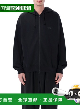 Y-3 男士卫衣 KA3107BLK SS2026 黑色帽衫