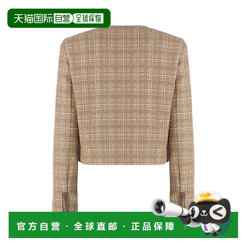 PINKO 女士西服 104834A2BRCI8-1 SS2025 花色 Pinko Finale Twee