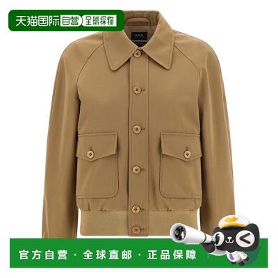 A.P.C. 女士西服 COHKXF32026BAA SS2026 浅棕色 Cotton and wool