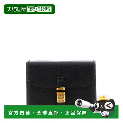 PINKO 女士手提包 106189A0QOZ99Q SS2026 黑色 Saddle Wallet