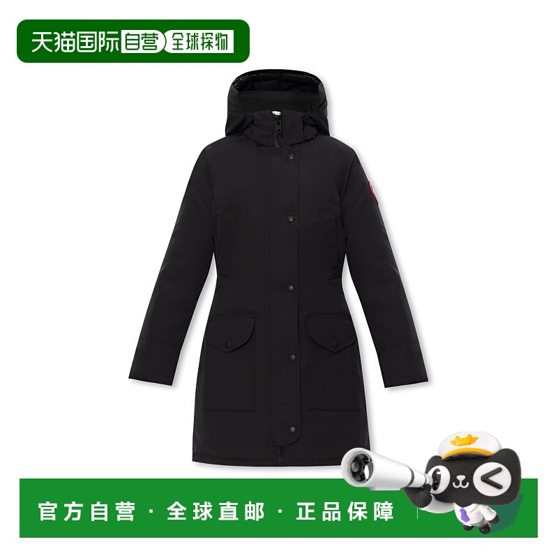 1h可退 CANADA GOOSE 女士羽绒服 6660W0BLACK CO 黑色 ?Trillium