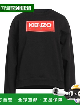 潮奢 kenzo 高田贤三 女士 卫衣 black黑色 舒适时尚