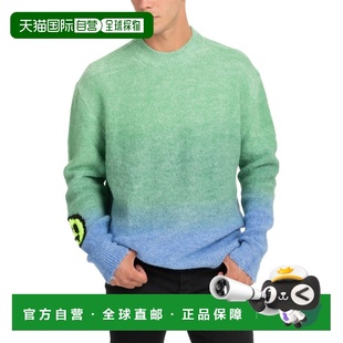 AW2023 BARROW F3BWUAJP032BW012 针织衫 绿色 男士