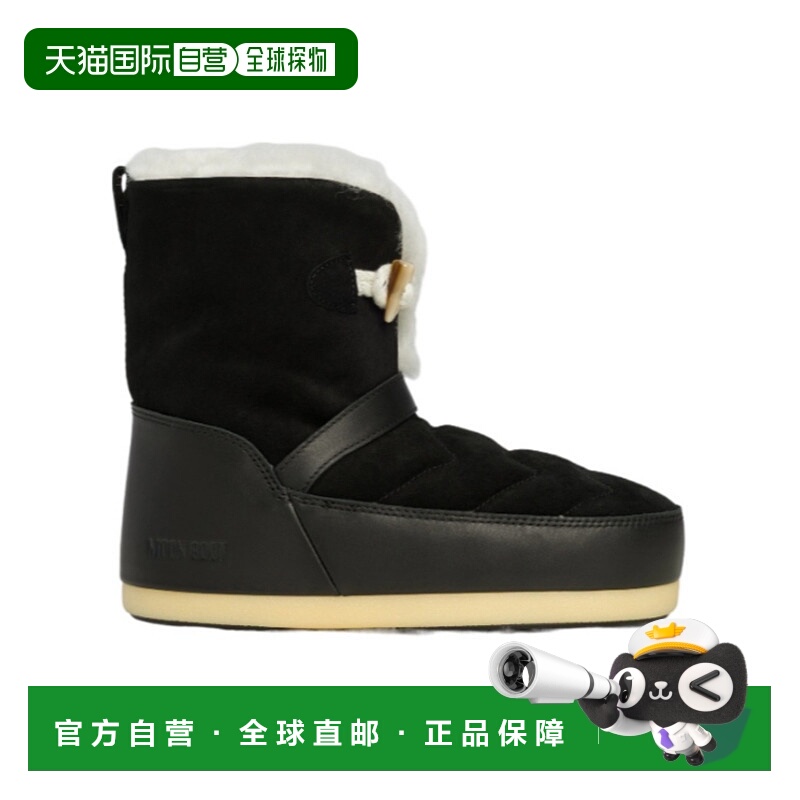 1h可退 MOON BOOT 女士雪地靴 80D1470070NL02 AW2025 黑色