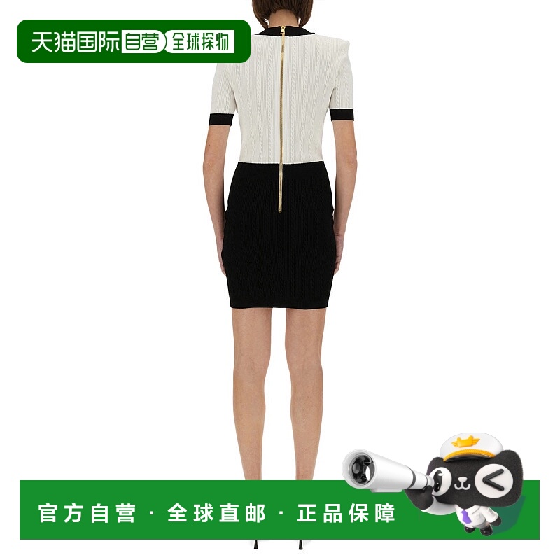 BALMAIN 女士连衣裙 FF1R6033KI50EAB AW2025 花色 Mini dress wi