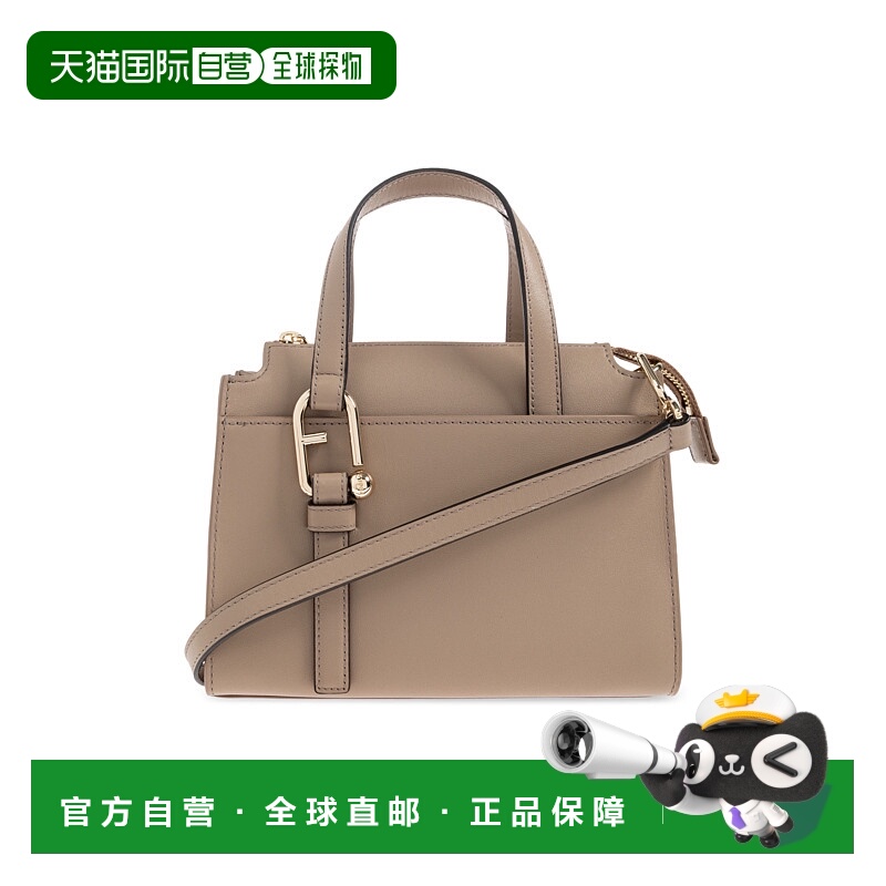 1h可退 FURLA 女士手提包 WB01337BX2045GREIGE AW2025 浅棕色