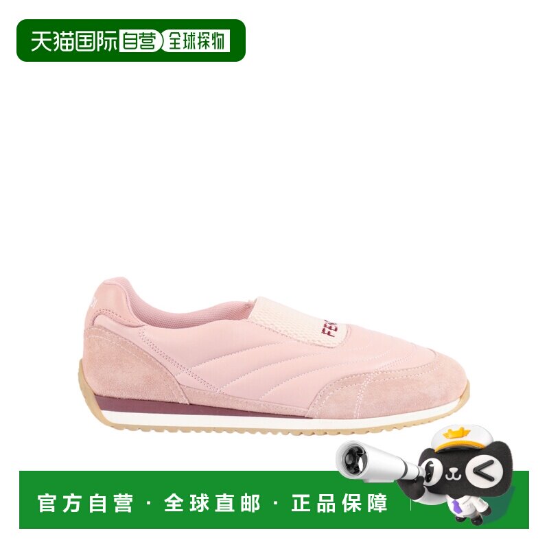 FENDI 男童运动鞋 JFR550AWK0F1V9J SS2026 粉红色 绗缝运动鞋
