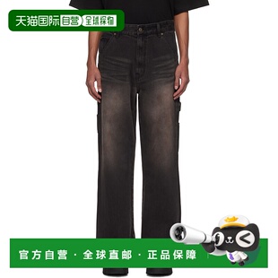 男士 黑色 牛仔裤 潮奢 Carpenter We11Done Effect 1h可退 Aging