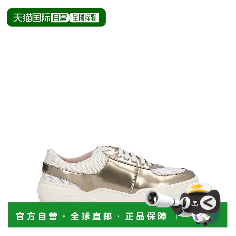 1h可退 潮奢 versace 女童 运动鞋童鞋 grey灰色 舒适时尚