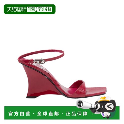 DIESEL 女士凉鞋 Y03783P8660T5007 SS2026 红色 【付后1h可退】