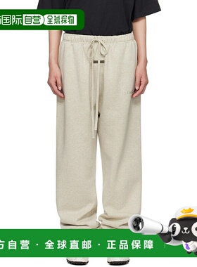 1h可退 潮奢 Essentials 女士 米色 Classic 运动裤 130SP255442F