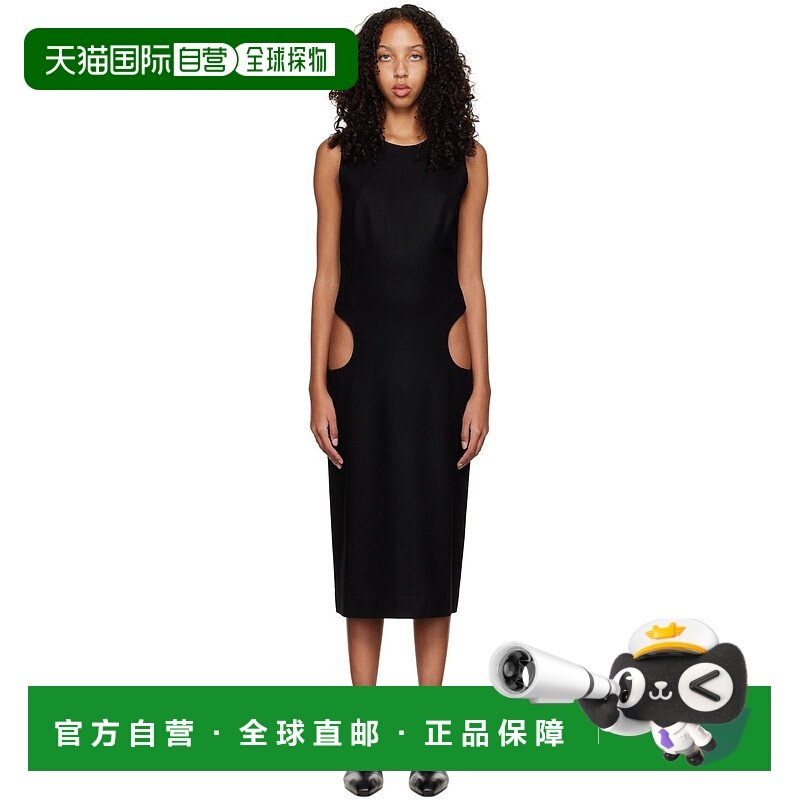 1h可退 潮奢 Puppets And Puppets 女士 黑色 Column Hip Cutout