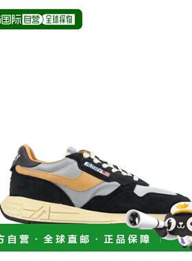 AUTRY男士休闲鞋WWLMRL05REFLLEATCRBSLVORNG