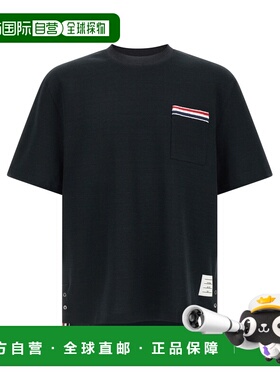 THOM BROWNE 男士T恤 MJS298EJ0251415 SS2026 蓝色