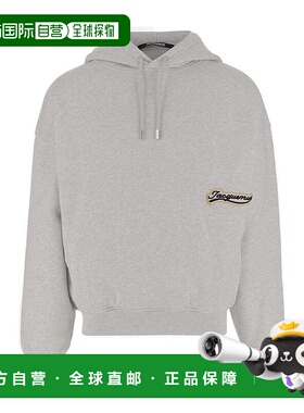 1h可退 潮奢 Jacquemus 男士 標誌貼片抽繩連帽衫 HOM00415AJ0012