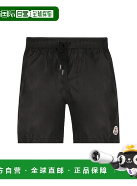 1h可退 潮奢 Moncler 盟可睐 男士 clothing 海滩黑色泳装 M2C000