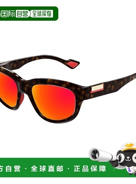 1h可退 GUCCI 男士眼镜 GG1622S002 AW2024 红色 GG1622S古驰