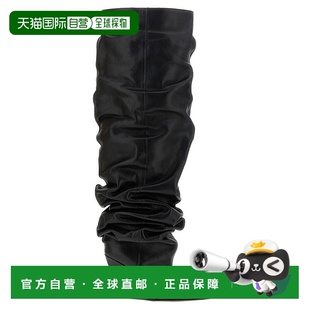 AW2025 FN0TB169LSDX0DG 黑色 Wedge Boot BALMAIN Heel 女士靴子