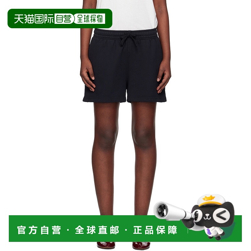 1h可退 潮奢 MAISON KITSUNE 女士 黑色 Baby Fox Patch Regular