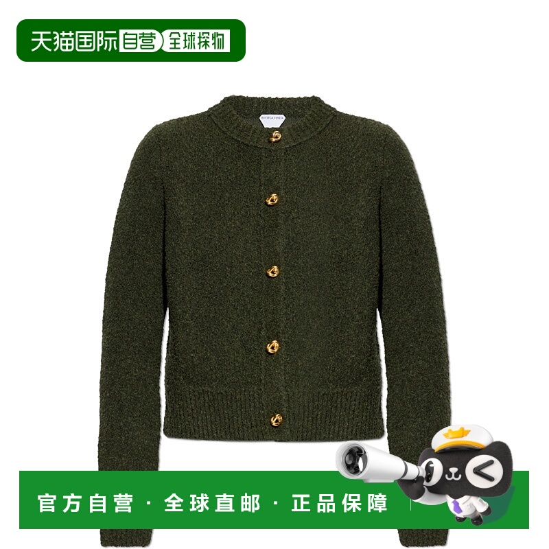 1h可退 BOTTEGA VENETA 女士针织衫 812469V4WQ03350 CO 绿色