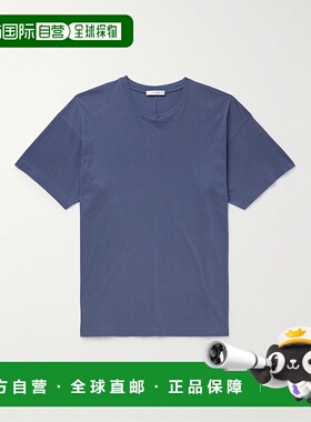 1h可退 潮奢 The Row 男士 Lawson T 恤 963K569 blue蓝色 舒适时