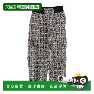 男童长裤 图案休闲裤 BX6Q50Z2411106NE 花色 AW2025 BALMAIN