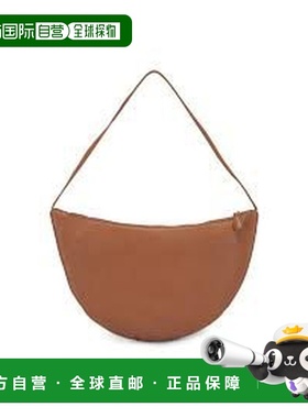 1h可退 潮奢 The Row 女士 JOUVE 浅棕色皮革包包 W1939L645