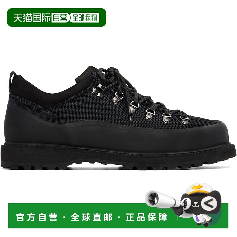 1h可退 潮奢 Diemme 男士 黑色 Roccia Basso Sport 德比鞋 DI25F