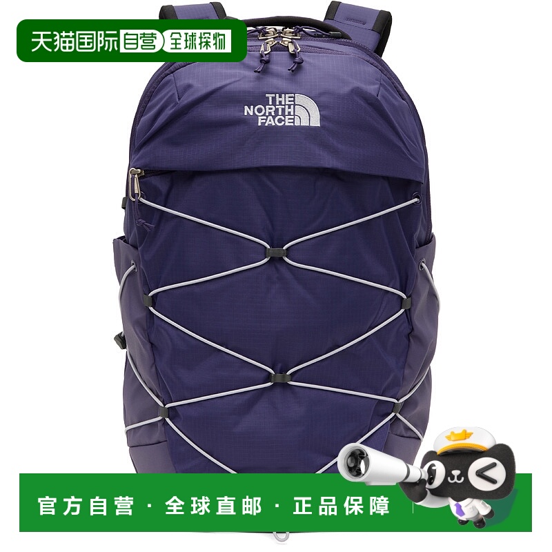 1h可退 潮奢 the north face 北面 女士 紫色 Borealis 双肩包 NF