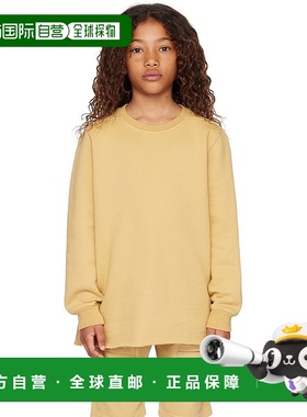 1h可退 潮奢 Rick Owens Lilies 瑞克 欧文斯 女童 黄色圆领儿童