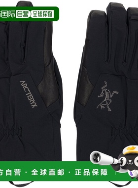 1h可退 潮奢 arc'teryx 始祖鸟 男士 黑色 Venta GTX 手套 X00000