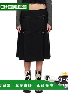 1h可退 潮奢 Andersson Bell 女士 黑色 Kilt 半身裙 apa757u