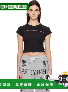 1h可退 潮奢 Praying 女士 黑色 Paris Baby T 恤 PRAY24052Black