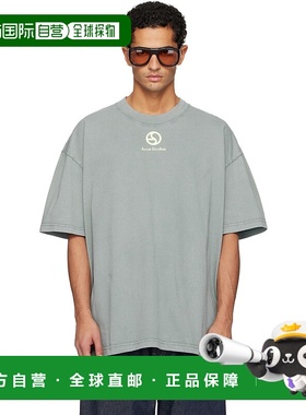 1h可退 潮奢 Acne Studios 艾克妮 男士 绿色徽标 T 恤 CL0360