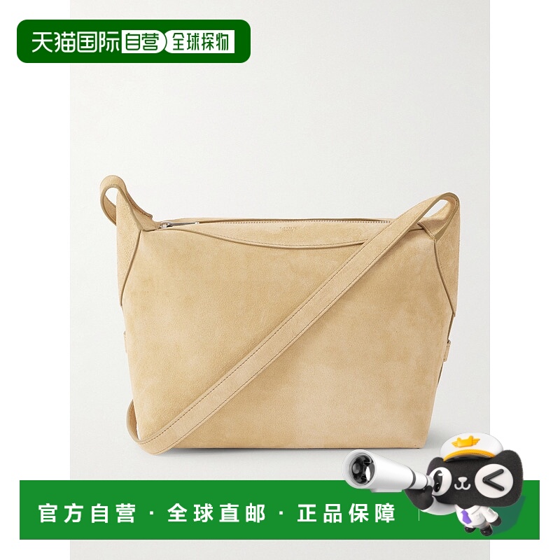 1h可退 潮奢 Celine 思琳 男士 Harry 绒面革邮差包 122333GWX