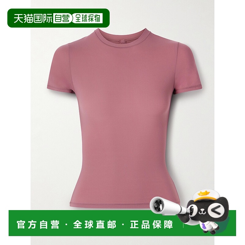1h可退 潮奢 SKIMS 女士 Fits Everybody - Beet T恤 TPTSH9048BE