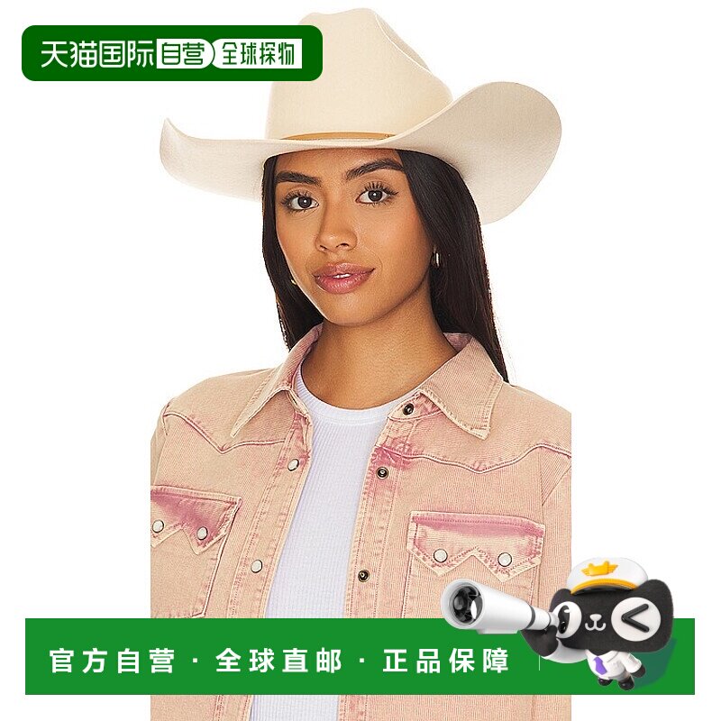 1h可退 潮奢 Brixton 女士 El Paso Reserve 牛仔帽印花帽子 1132