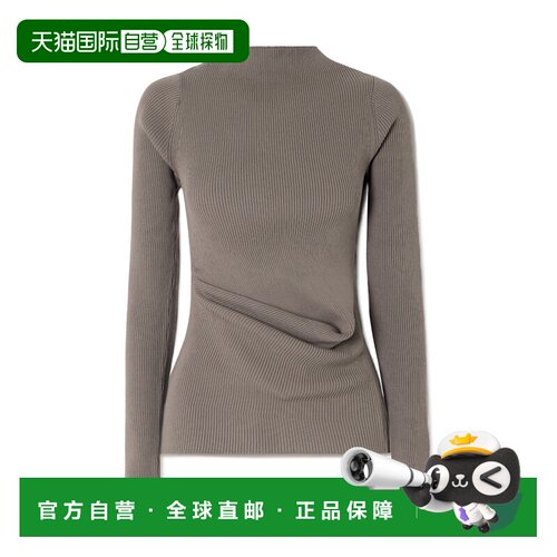 RICK OWENS 女士针织衫 SS2025 RP01E763934BROWN长袖